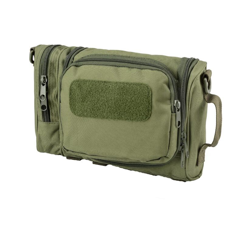 Trousse de toilette Tactical Compact avec beaucoup d'espace de rangement - Vert