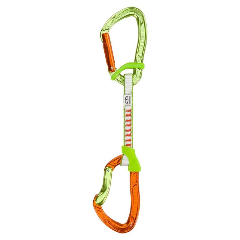 Ekspres wspinaczkowy Nimble Fixbar Set DY 12cm - orange/green