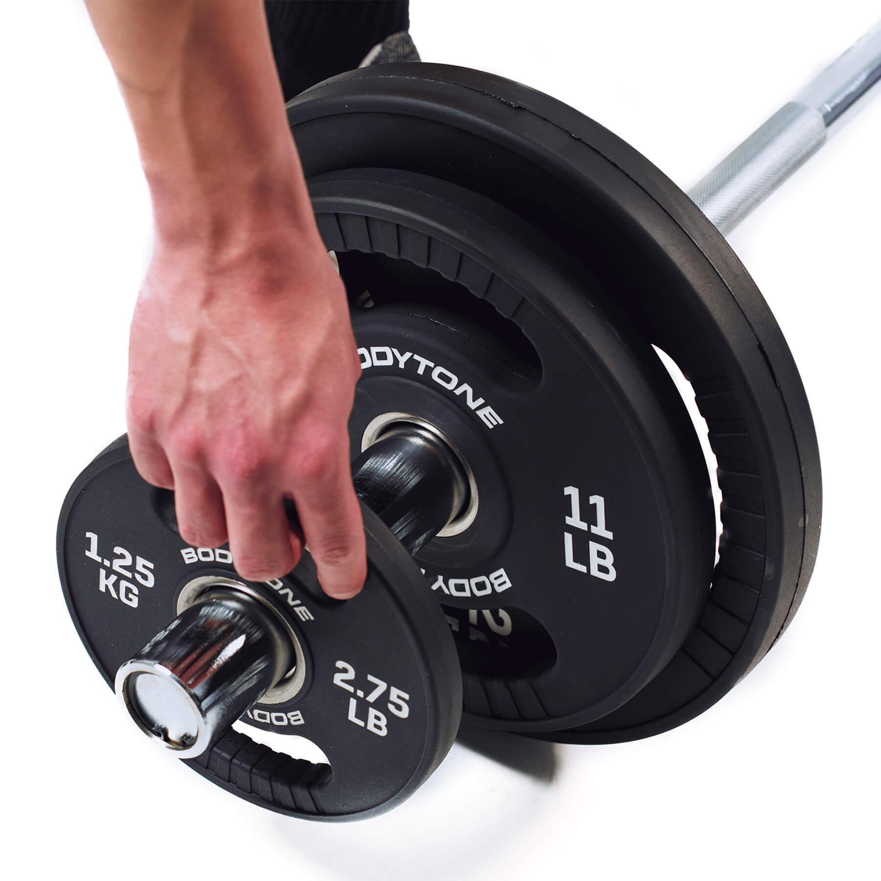 Disque olympique professionnel en uréthane de 15 kg (50 mm) 3/5