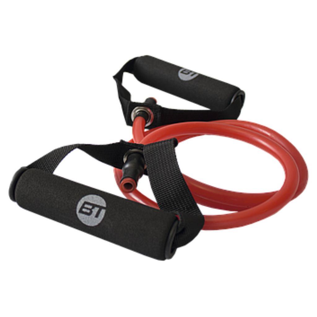 Bodytone - Caoutchouc Haute Professionnel Densité Avec Ga2 Grip - Bande Élastique - Noir|rouge - Taille Unique - Decathlon