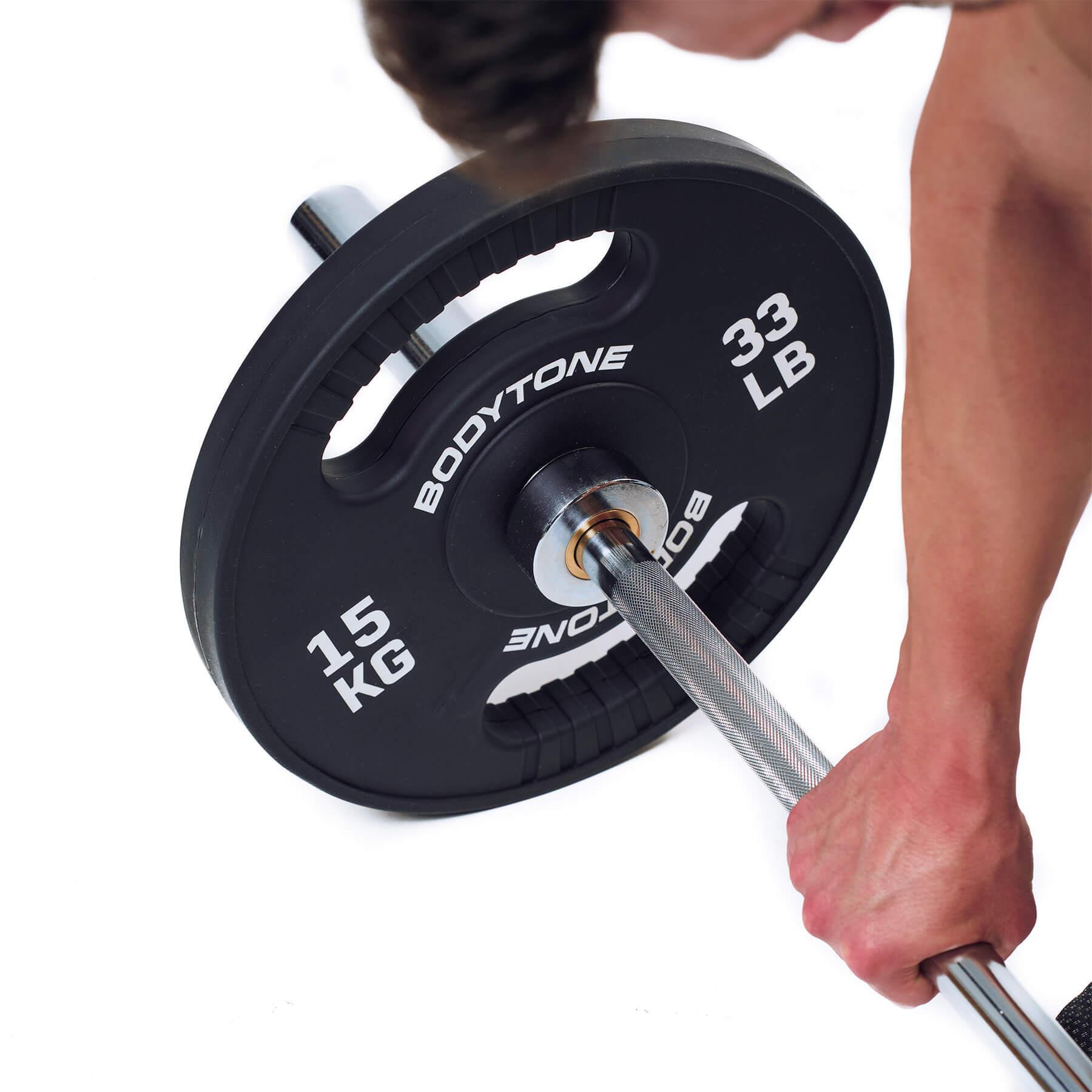 Disque olympique professionnel en uréthane de 15 kg (50 mm) 4/5