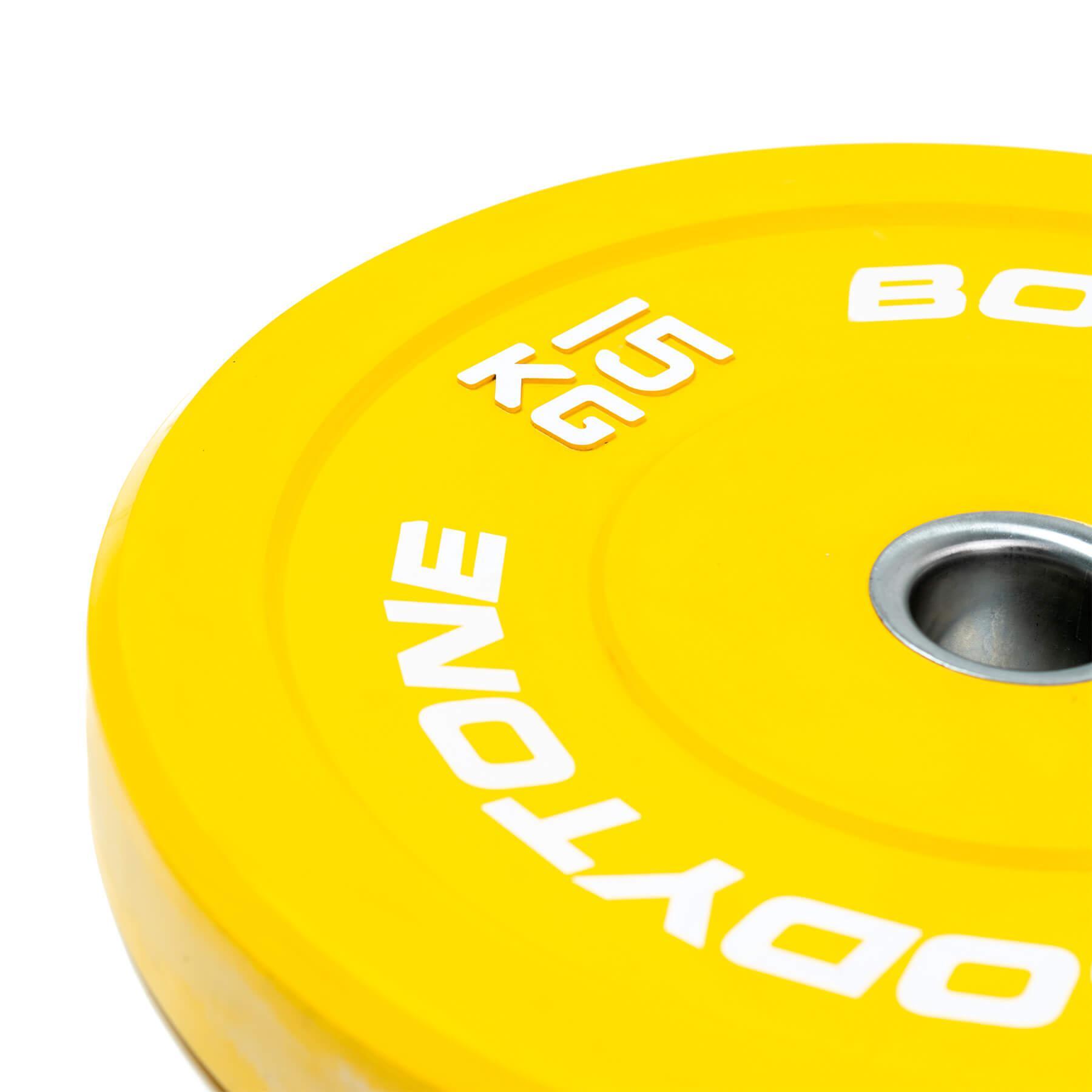 Bumper en caoutchouc solide professionnel avec capuchon en acier 15 kg 4/5