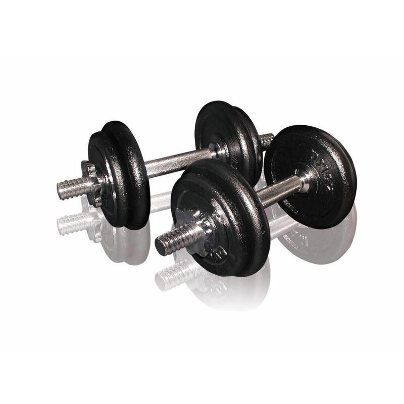 Toorx Fitness Dumbbellset Gietijzer - 2 x 10 kg (20 kg)
