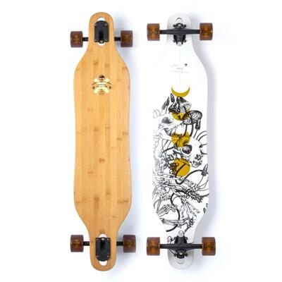 ARBOR Axis 40 Bamboo Complete Drop Through Longboard
