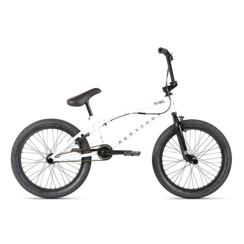 Bicicleta BMX Haro Downtown DLX 20'' Alb