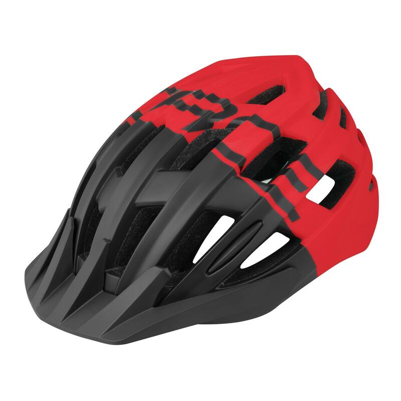 Casca Force Corella MTB Negru/Rosu L-XL