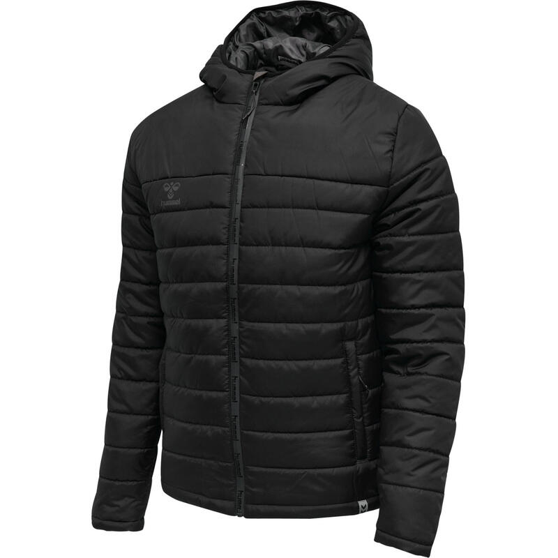 Kurtka męska Hummel North Quilted Hood Jacket czarna