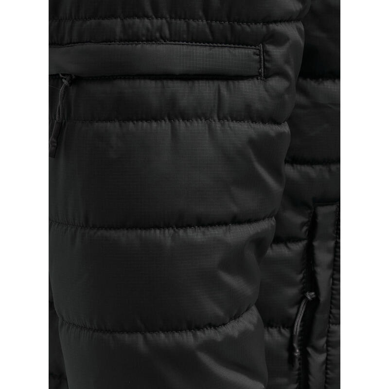 Kurtka męska Hummel North Quilted Hood Jacket czarna