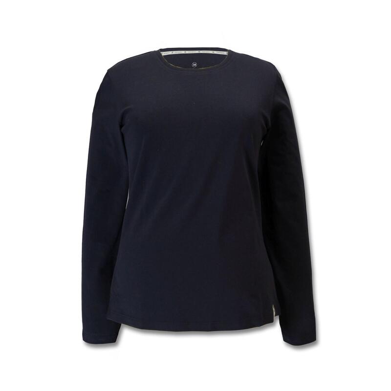 Camiseta de senderismo/exterior/tremetismo para mujer, algodón orgánico