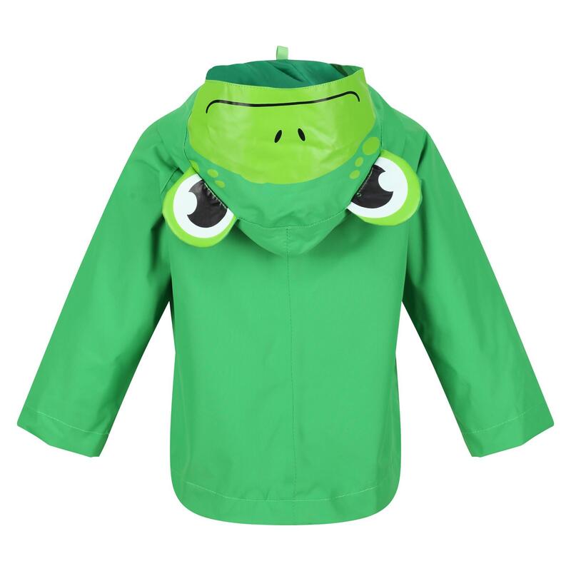 Chaqueta Impermeable Rana para Niños/Niñas Verde Extremo