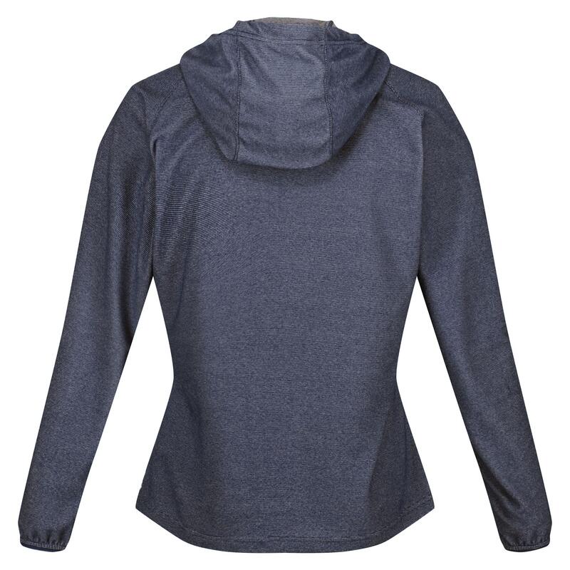 "Montes" Kapuzenpullover, Leicht für Damen Marineblau/Weiß