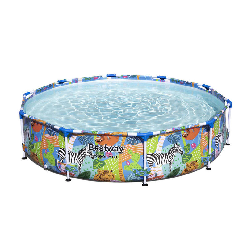 Bestway Steel Pro 305x66 cm Tiere Rund -Swimming Pool Deal