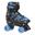 Roces quaddy 3.0 rolschaatsen zwart/blauw 38-41