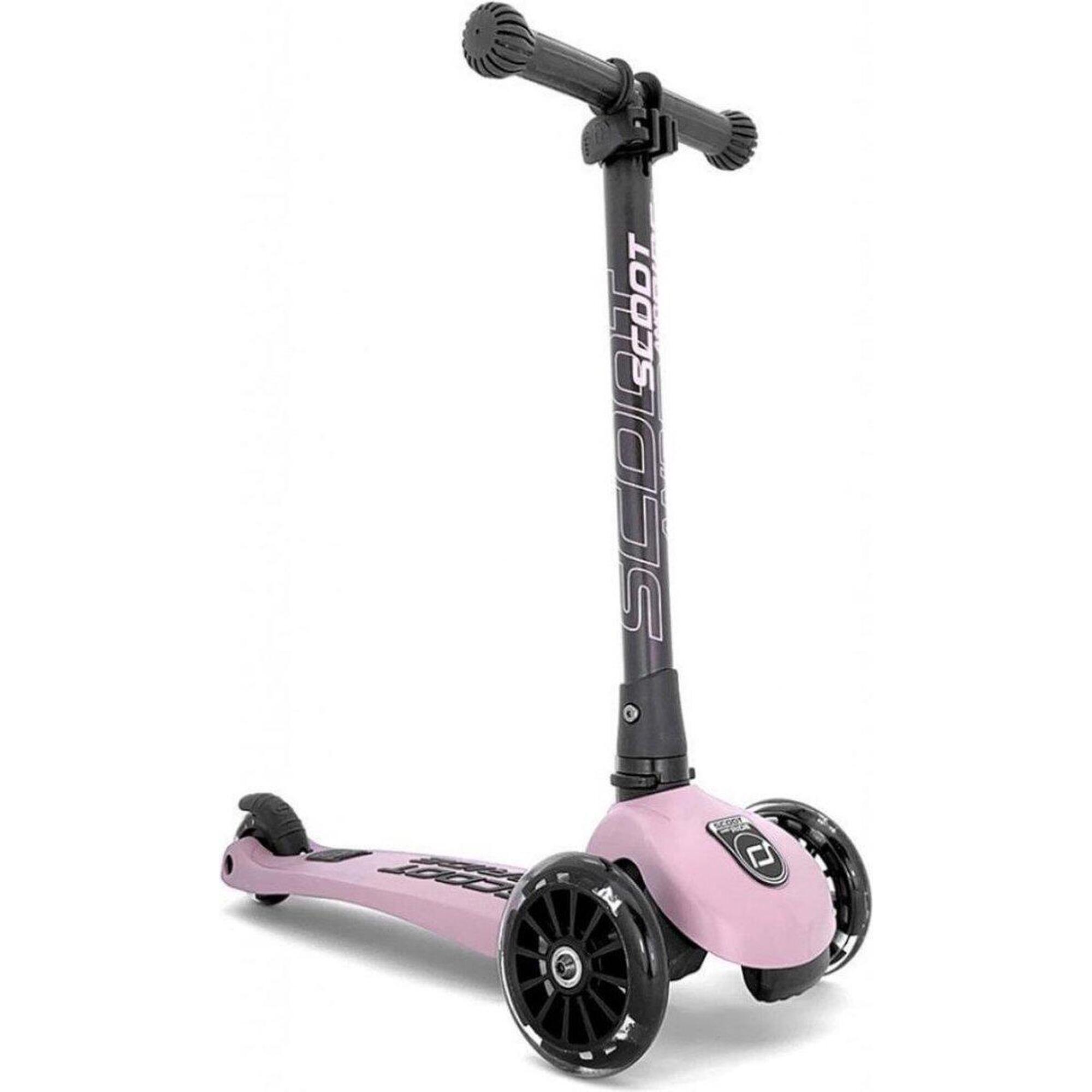 Highwaykick 3 LED Mini Scooter Rosa