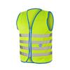 Gilet fluo enfant- Fun Jacket Vert -fermeture éclair