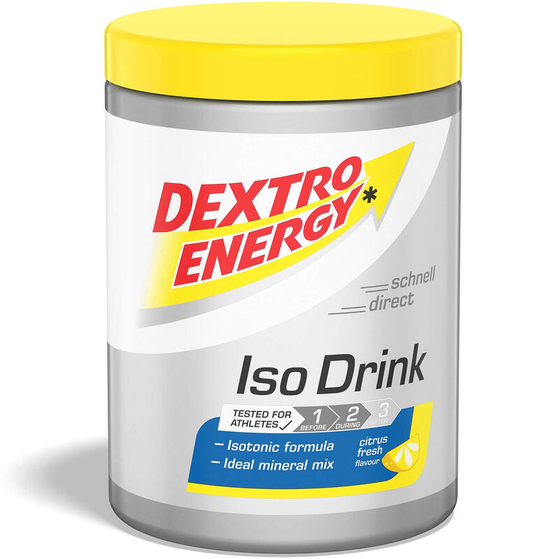 Iso Drink - Kohlenhydratmix mit Mineralien (440g) - lemon