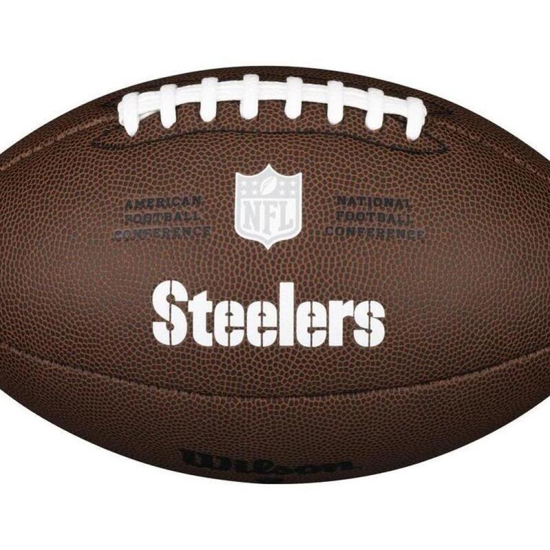Ballon de Football Américain Wilson des Steelers de Pittsburgh