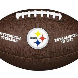 Wilson American Football-bal van de Pittsburgh Steelers