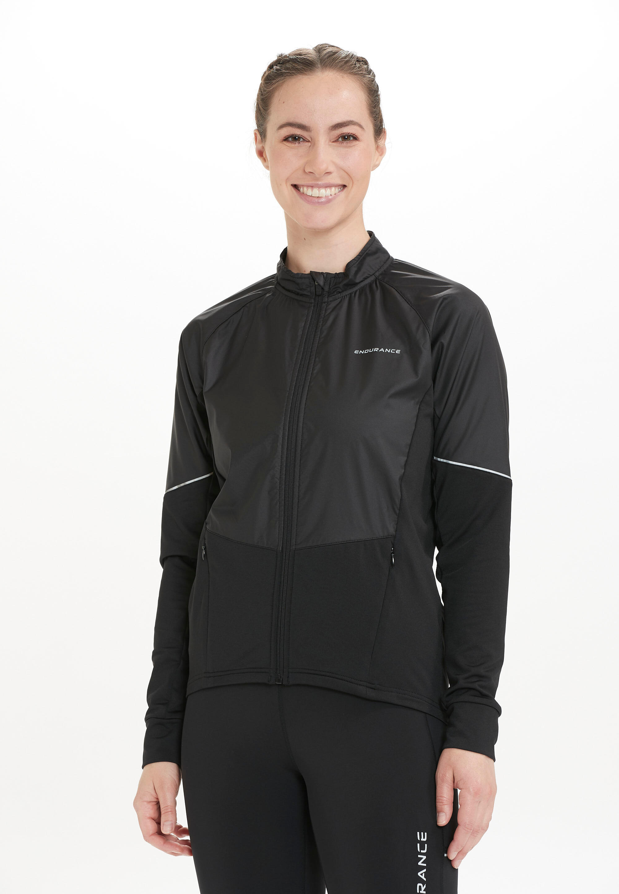 Chaqueta funcional Duo-Tech W Chaqueta running señoras cortavientos ENDURANCE 4/5
