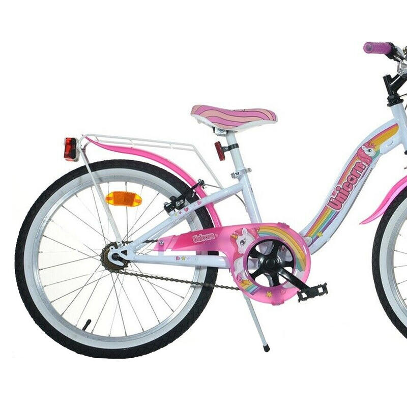Bicicleta Niños 16 Pulgadas Unicorn rosado 5-7 años