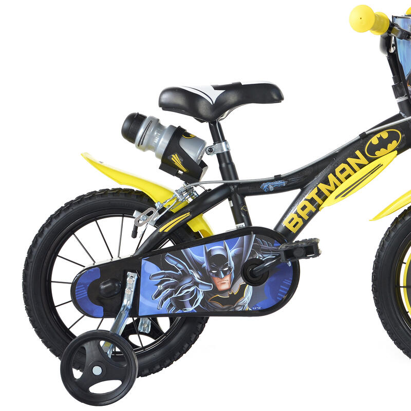 Bicicleta Niños 16 Pulgadas Batman negro 5-7 años