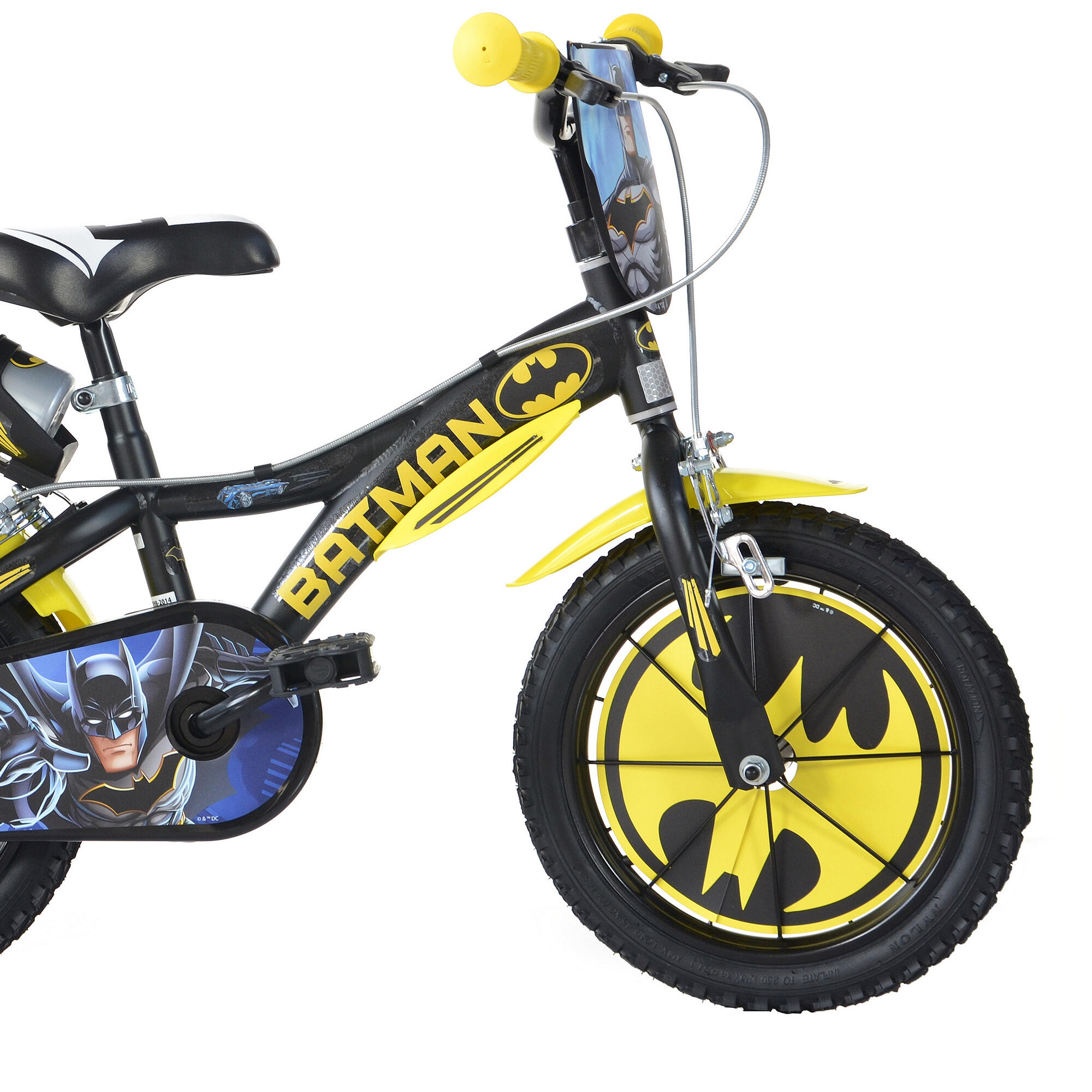 Dino Batman Kids Bike - 16in Wheel 2/4