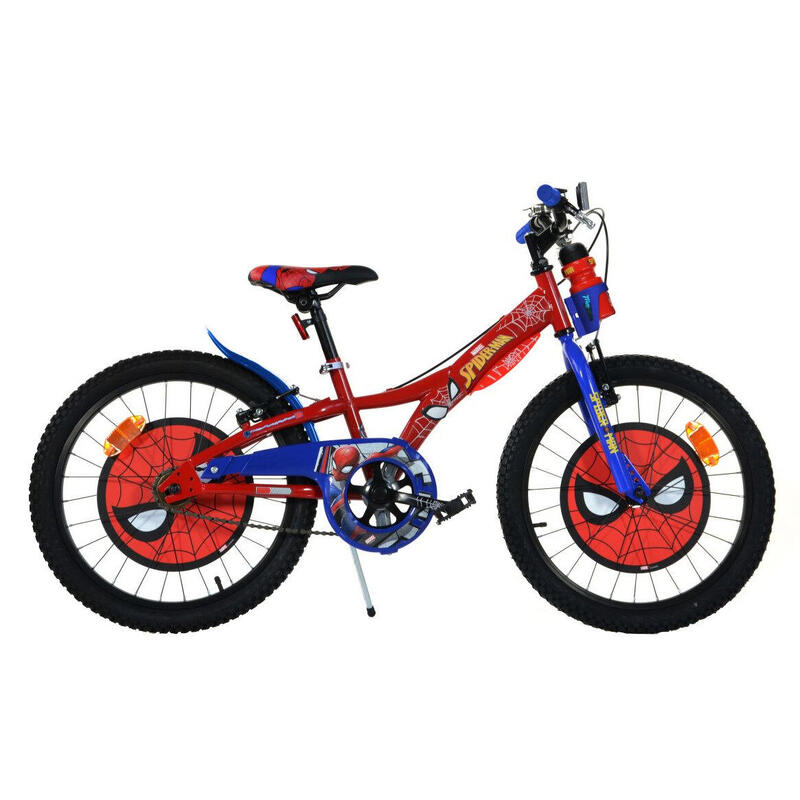 Bicicleta niño 20 pulgadas Spider-Man rojo 7 años