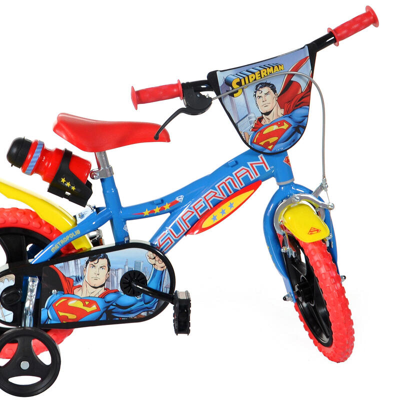 Dino bikes | Kinderfiets | Doortrapper | Staal | Blauw | boys'  einde
