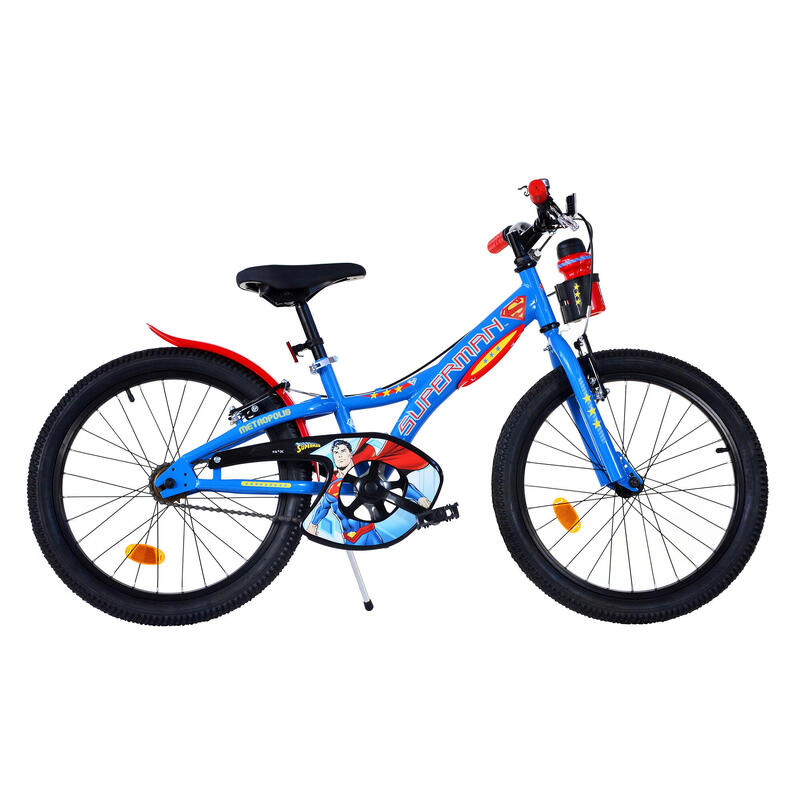 Bicicleta niño 20 pulgadas Superman azul 7 años