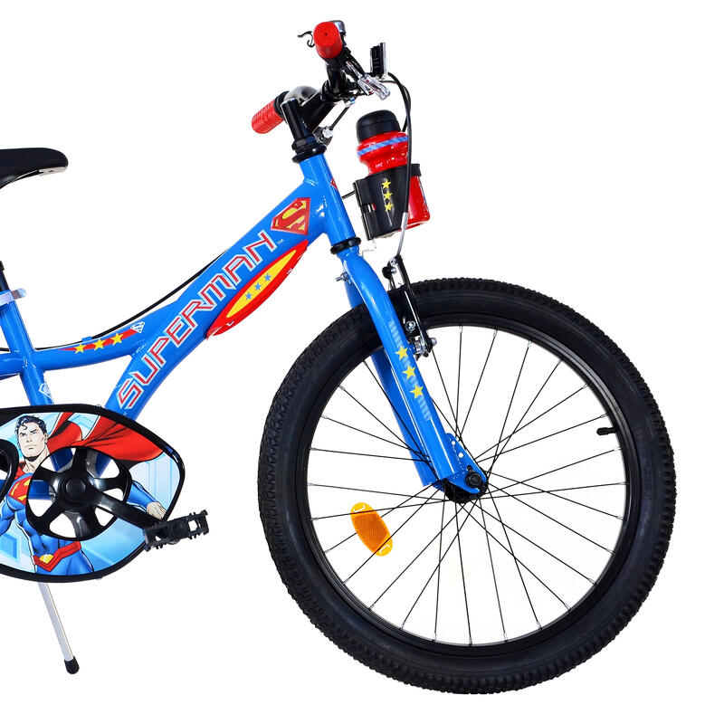 Bicicleta Niños 20 Pulgadas Superman azul 7 años
