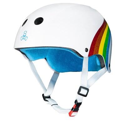 Sweatsaver Helmet - Rainbow Sparkle 1/1