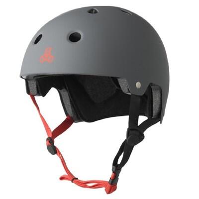 TRIPLE EIGHT Dual Certified (FKA Brainsaver) Helmet - Gun Matte