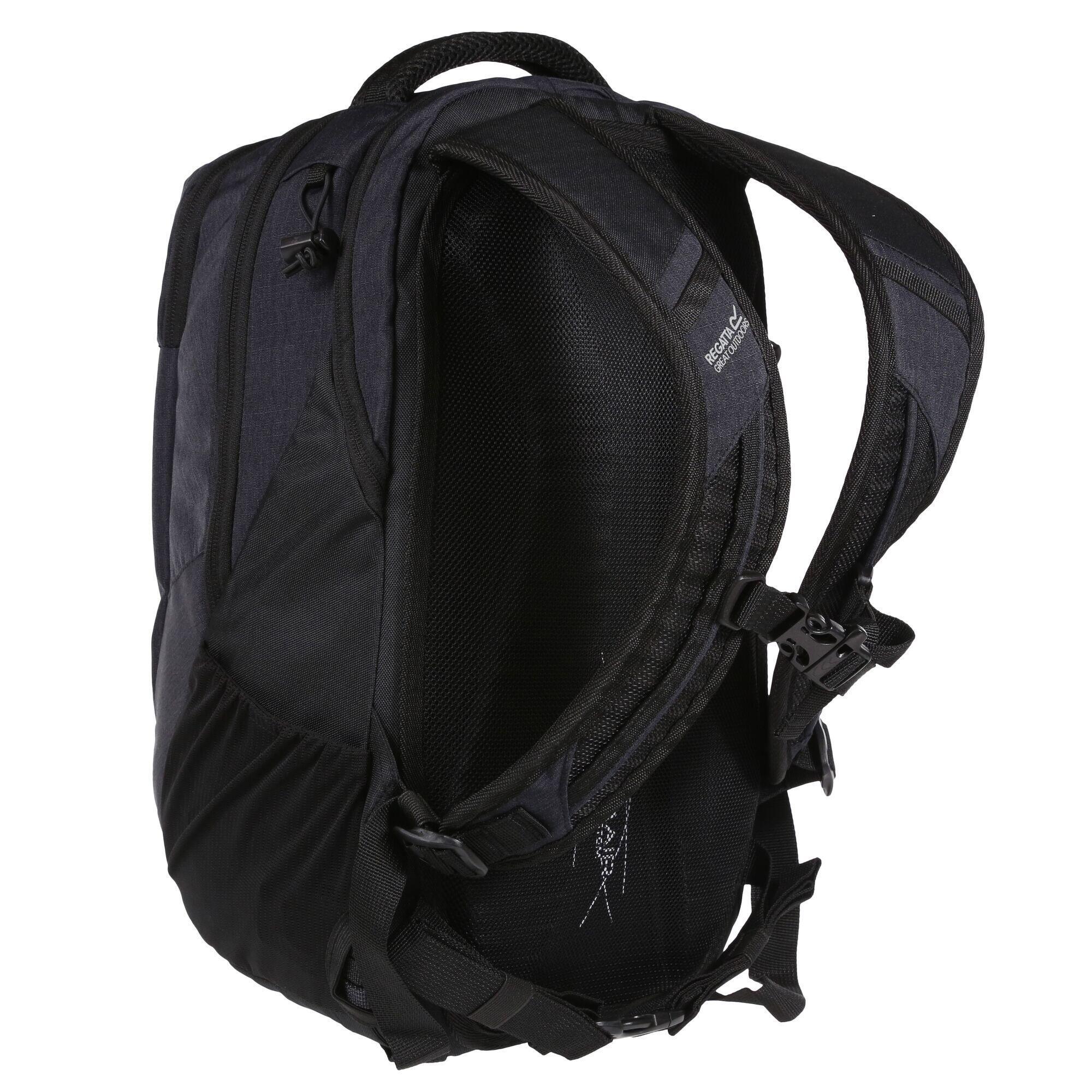 Unisex Adult Oakridge 20L Backpack (Ash/Black) 2/4