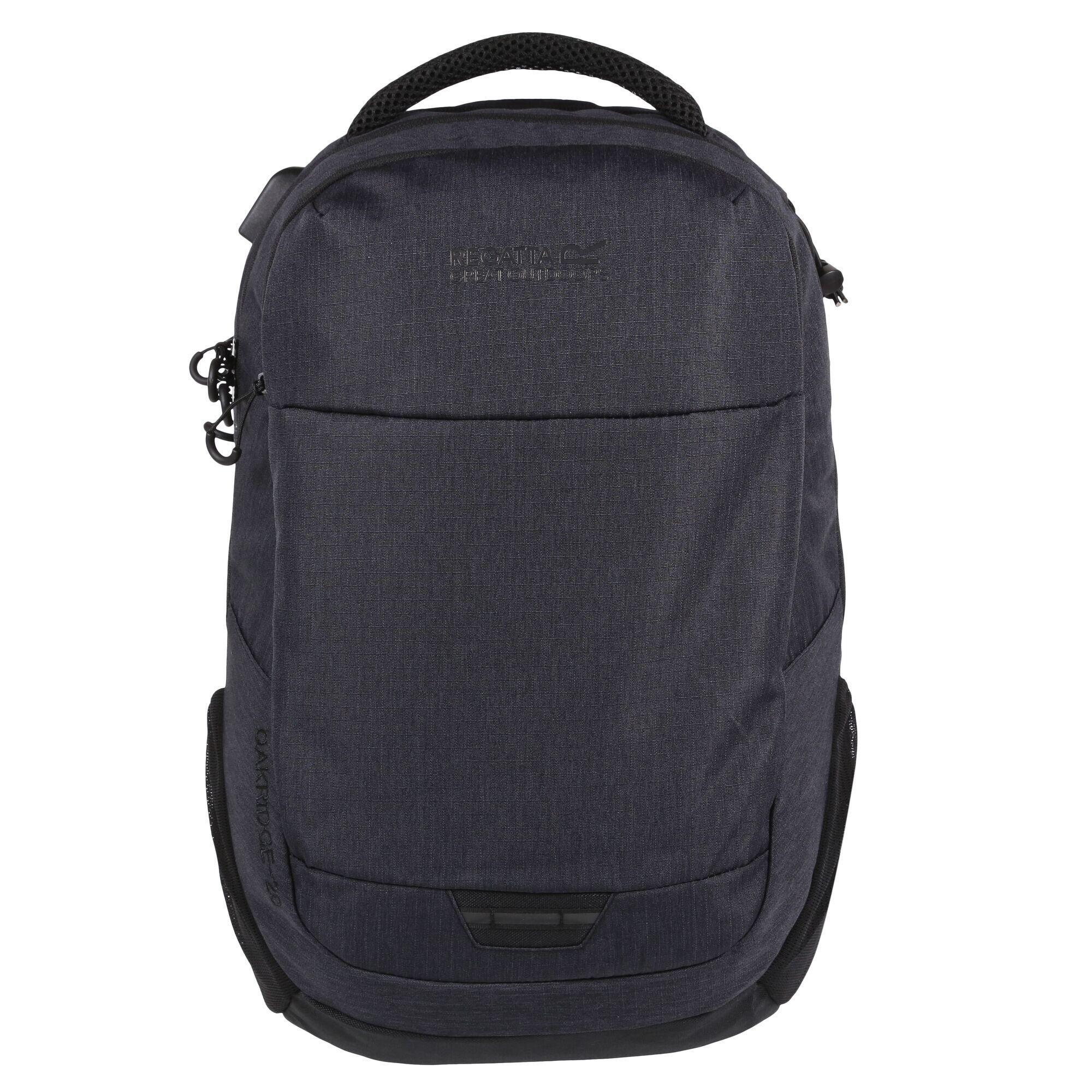 Unisex Adult Oakridge 20L Backpack (Ash/Black) 1/4