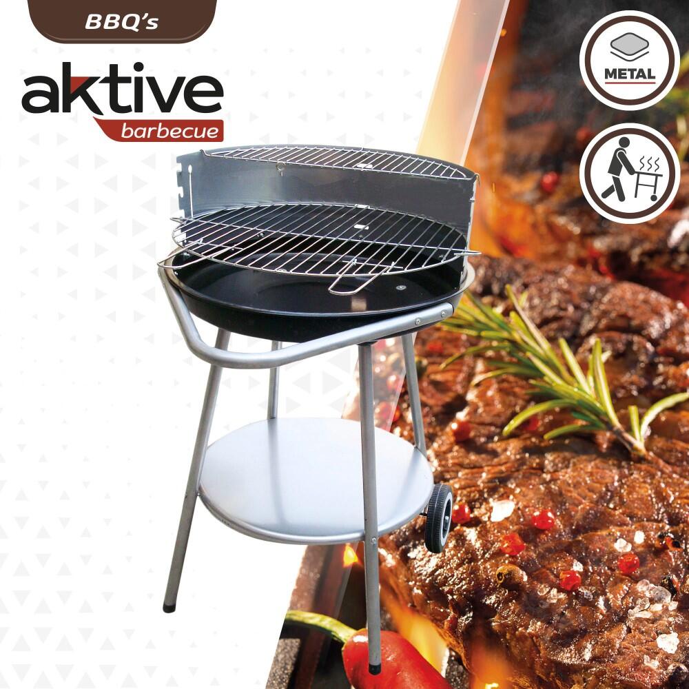 Barbacoa redonda portátil Aktive 2/5