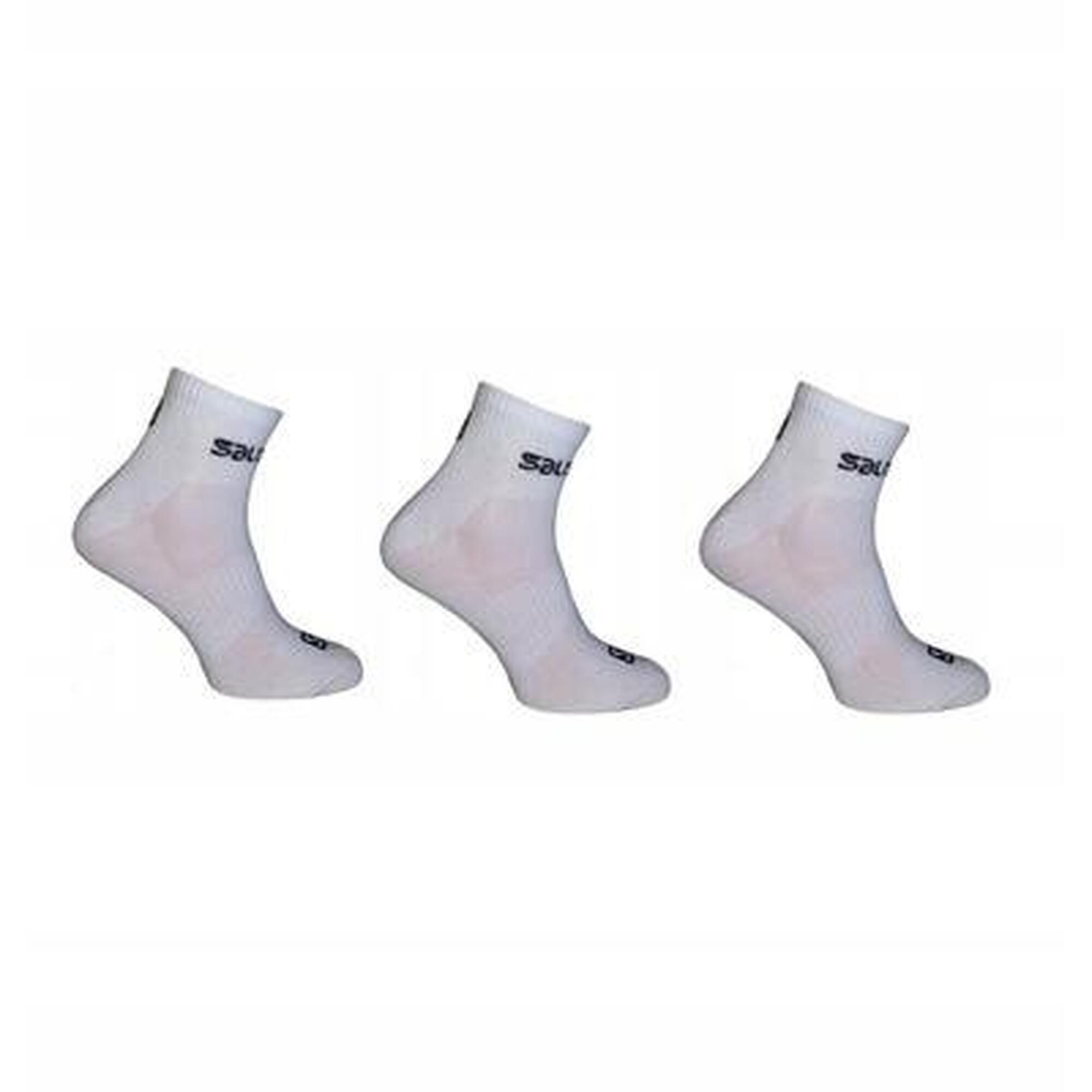 Skarpety turystyczne Salomon Active Wear Quarter 3 pary niskie