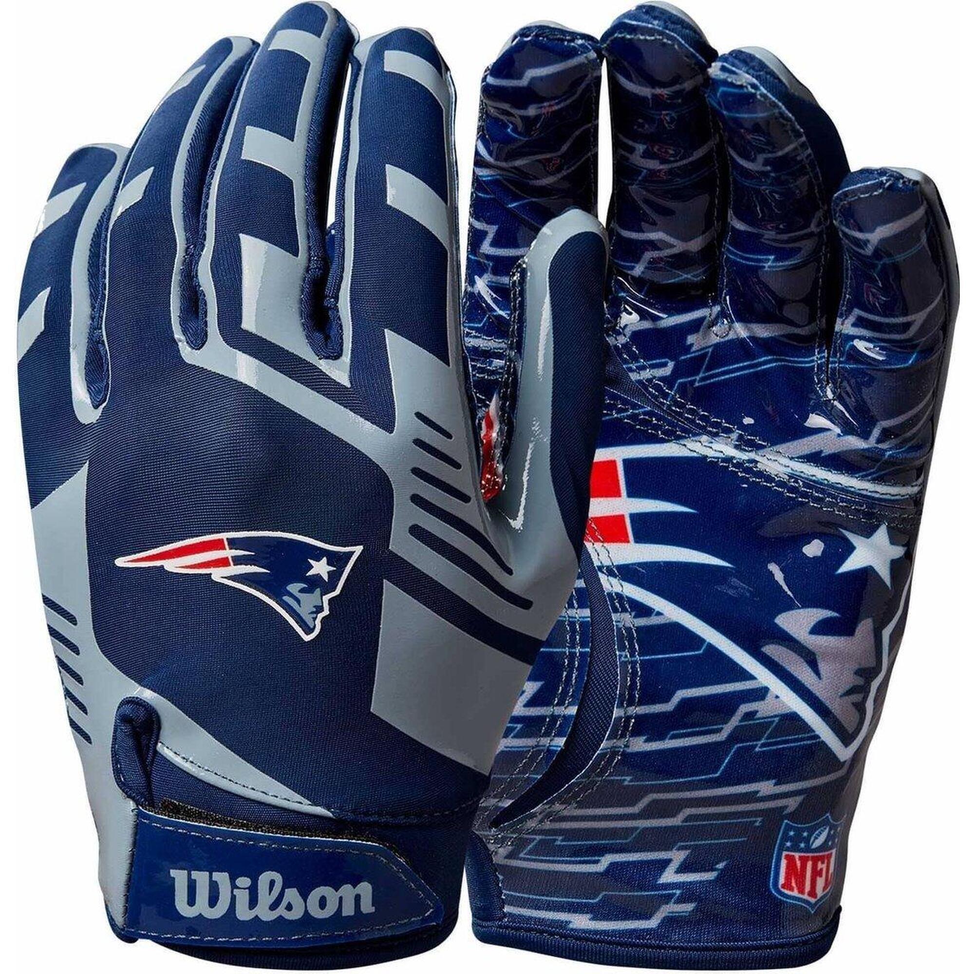 American Football - Handschoenen - Kinderen - Stretch Fit - Patriots 1/3