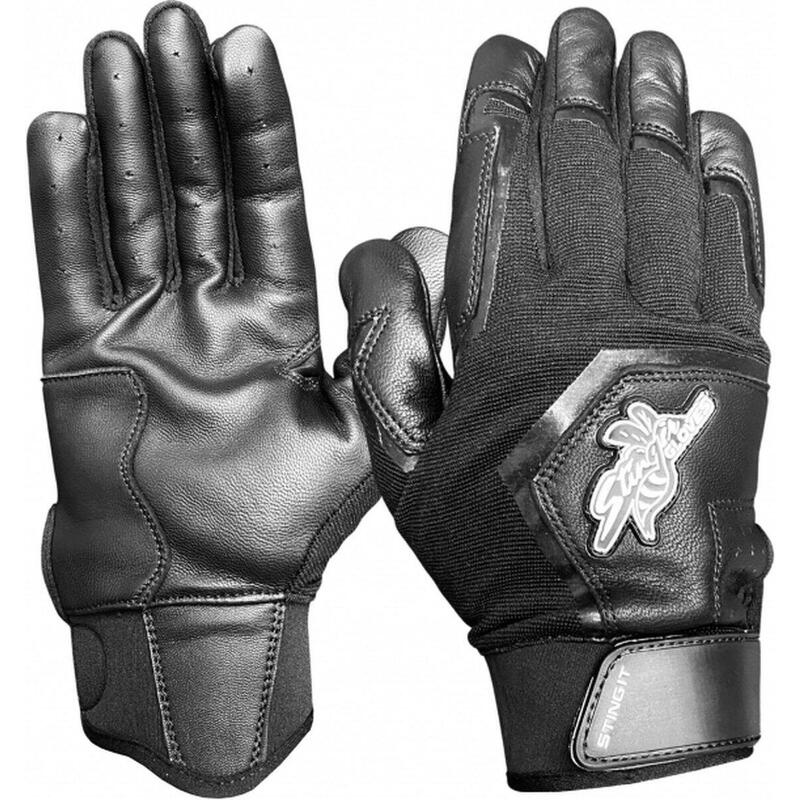 Gants de batte - Sting Squad - Noir - Adultes - Petit