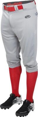 Honkbalbroek - driekwart broek - launch - volwassenen - grijs - small