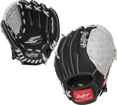 Rsb140gb honkbal softbal handschoen - volwassenen - zwart/grijs - 14 inch