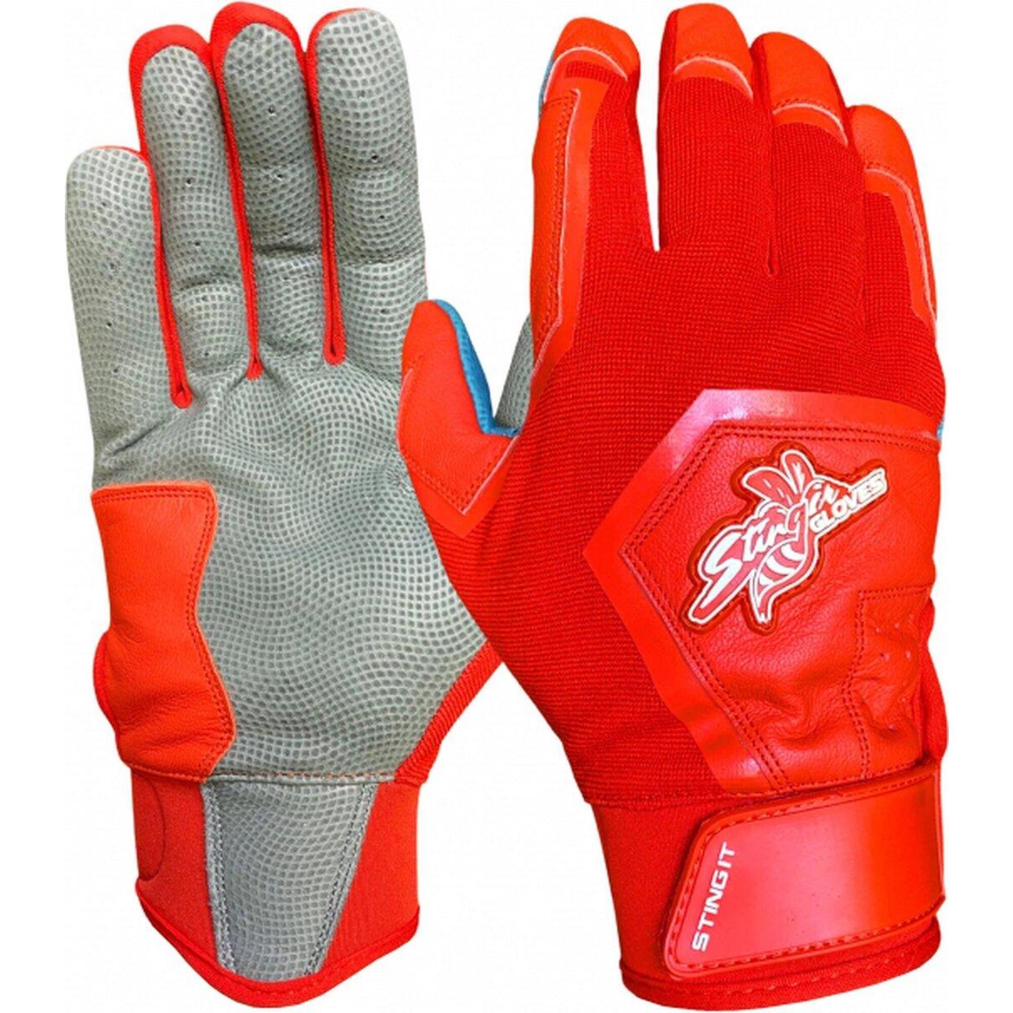 Bat Gloves - Sting Squad - Red - Adults - X-Large