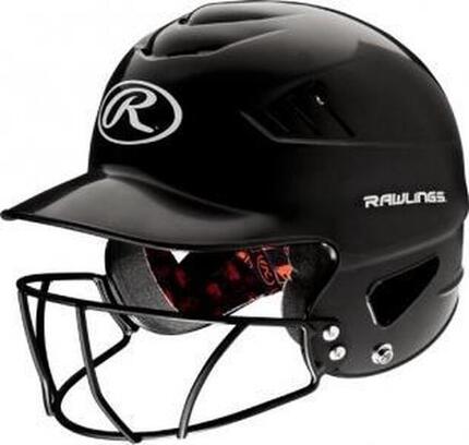 Rawlings RCFHFG Coolflo Volwassenen Helm met/Masker Kleur Marine