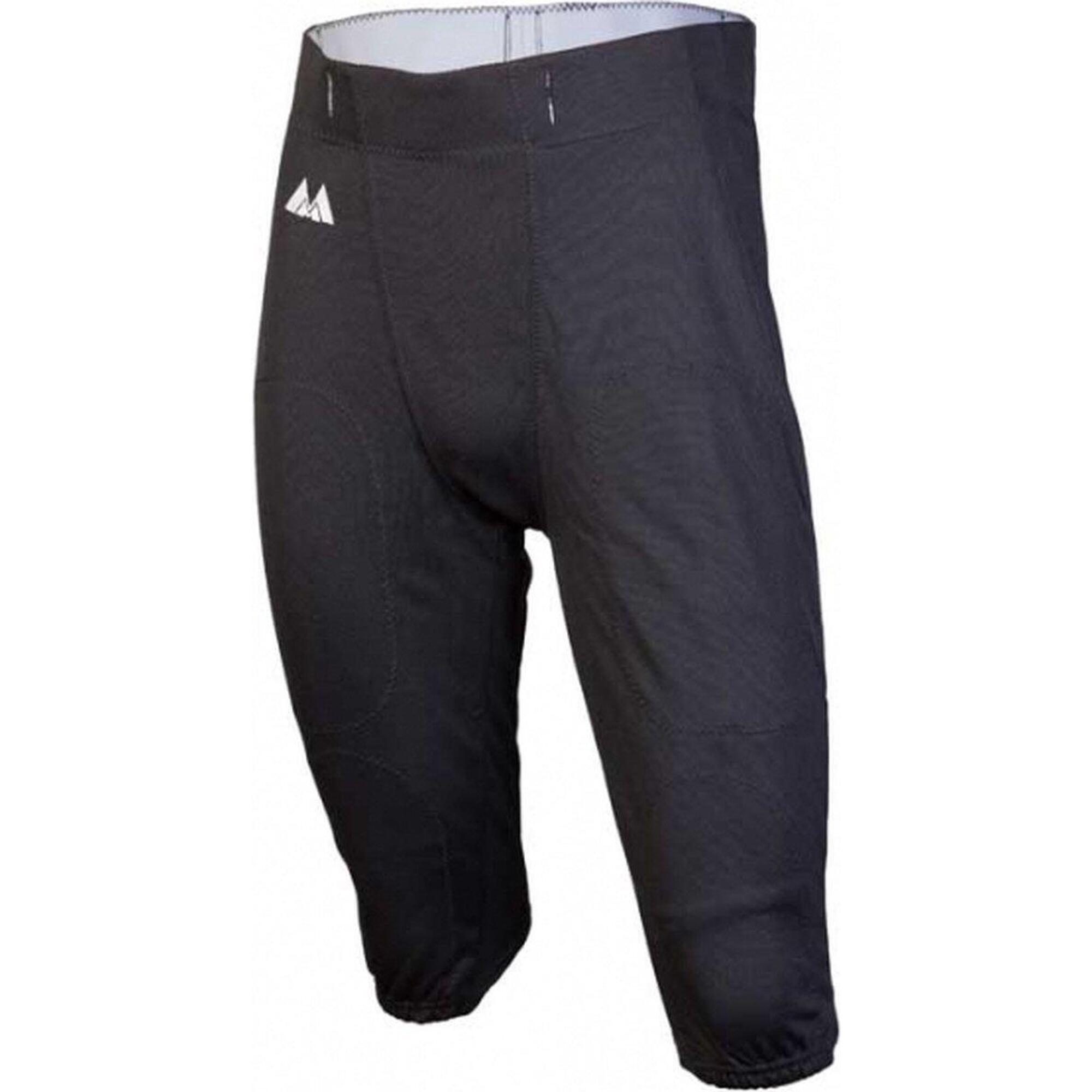 Pantalon de fotbal american Kipsta - Competiție - Copii - Negru X-Large