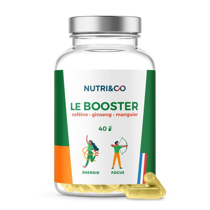 Le Booster - Complexe Energie, Performance et Endurance - 40 Gélules