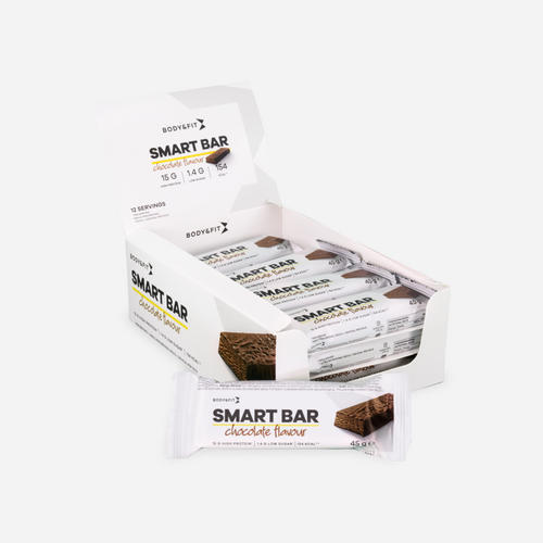 Body&fit - Smart Bars Boîte Mixte – Barres Protéinées – 12 Barres (540 Grammes) - Barre Protéinée - Decathlon