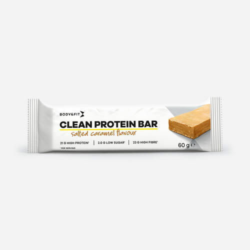 Clean Protein Bars – Salziges Karamell - 12 Riegel (720 Gramm)