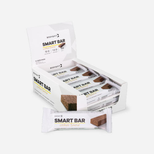 Body&fit - Smart Bars Cookies – Barres Protéinées – 12 Barres (540 Grammes) - Barre Protéinée - Decathlon