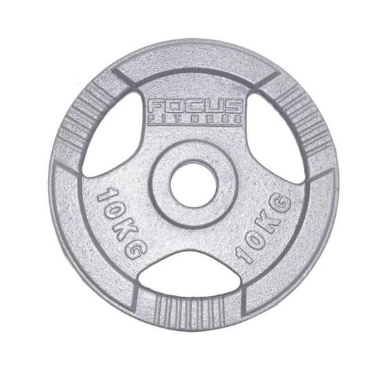 Olympische Hantelscheibe 50 mm - Hamerton - 10 kg - Gusseisen