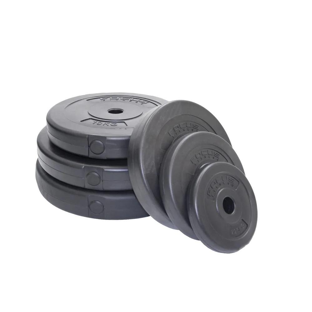 Halterschijf 30 mm - 1,25 kg - Kunststof 2/2
