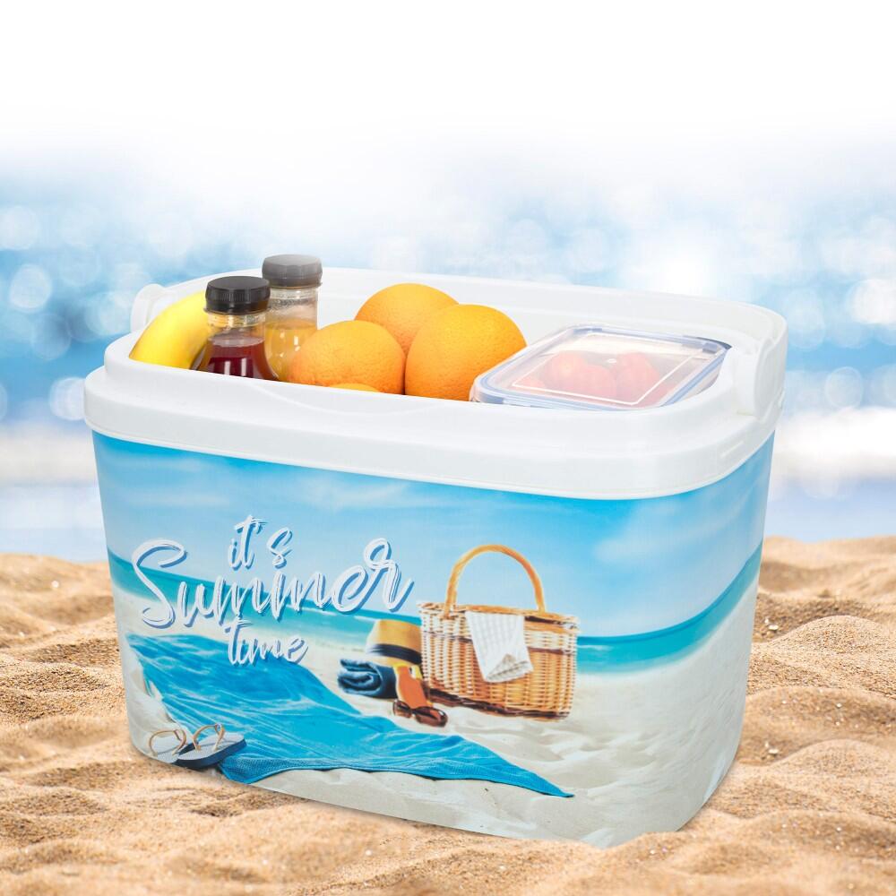 Glacière de plage 6 litres 29x19x20,5 cm Aktive 3/5